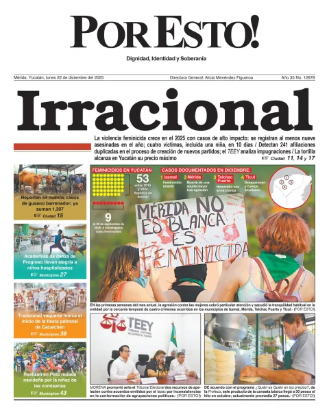 Portada de Por Esto (merida, Yucatan)