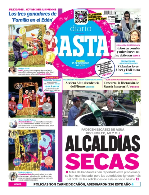 Portada de Basta! (portada)