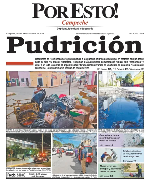Portada de Por Esto (campeche)