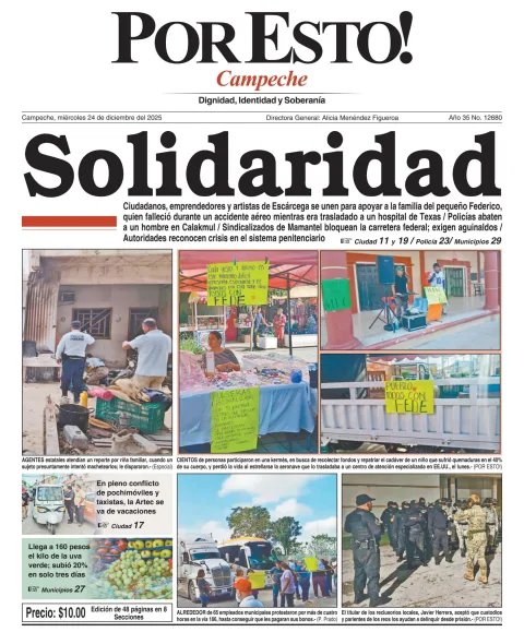 Portada de Por Esto (campeche)
