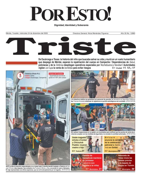 Portada de Por Esto (merida, Yucatan)