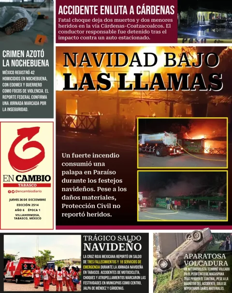 Portada de En Cambio - Tabasco (contraportada)