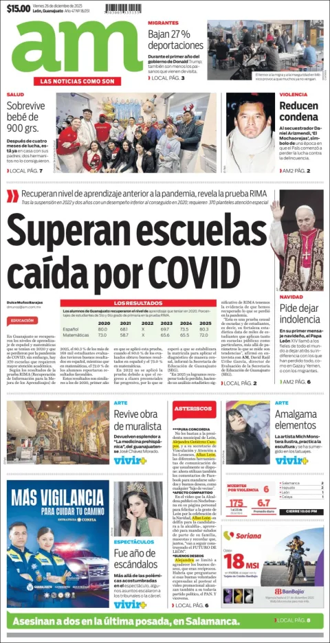 Portada de Am Corredor Industrial del viernes, 26 de diciembre de 2025