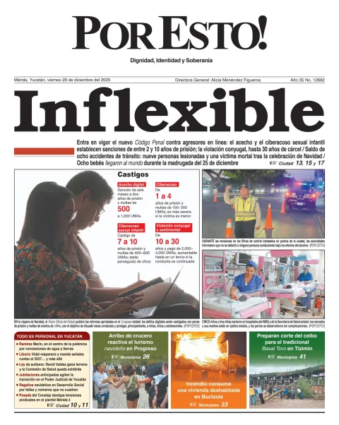 Portada de Por Esto (merida, Yucatan)