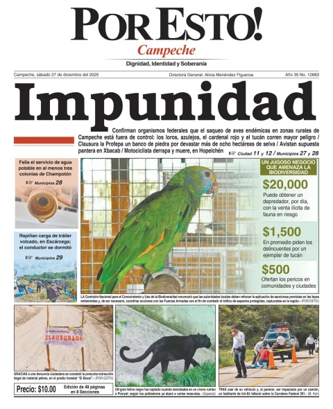 Portada de Por Esto (campeche)