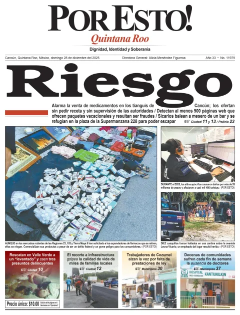 Portada de Por Esto (quintana Roo Cancun)