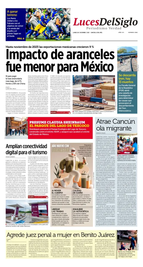 Portada de Luces del Siglo