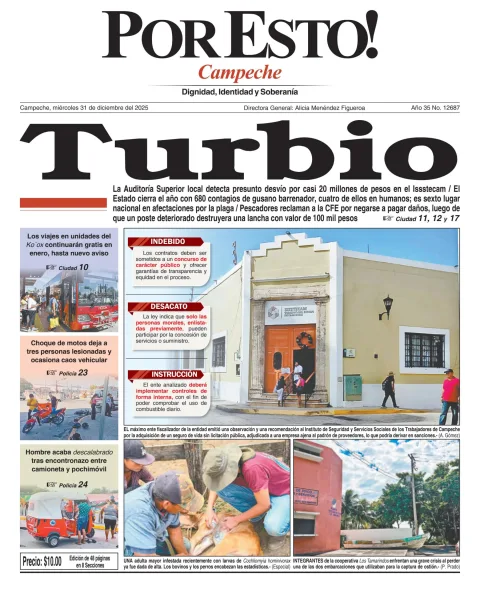 Portada de Por Esto (campeche)