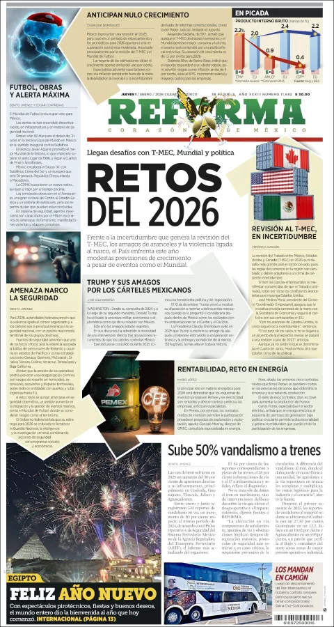 Portada de Reforma