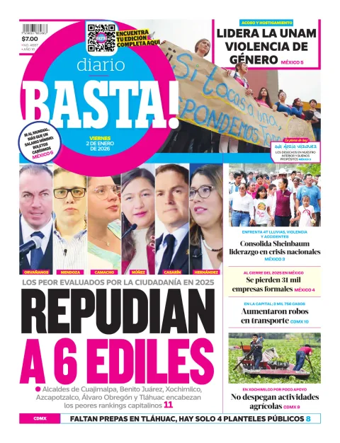 Portada de Basta! (portada)