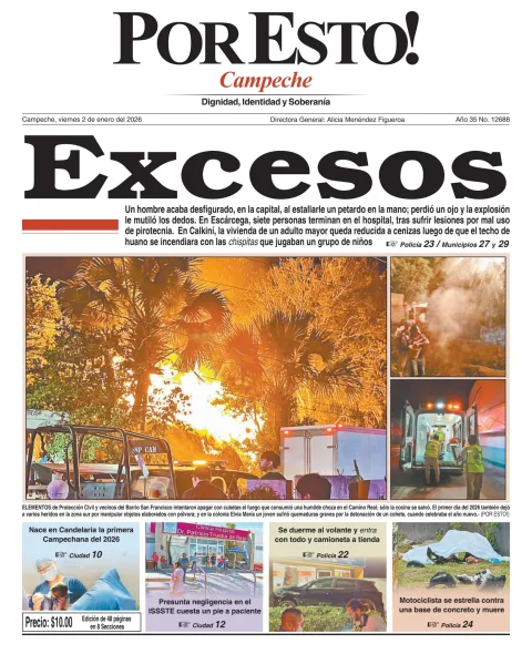 Portada de Por Esto (campeche)