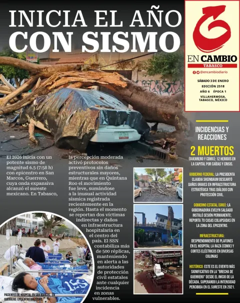 Portada de En Cambio - Tabasco (contraportada)