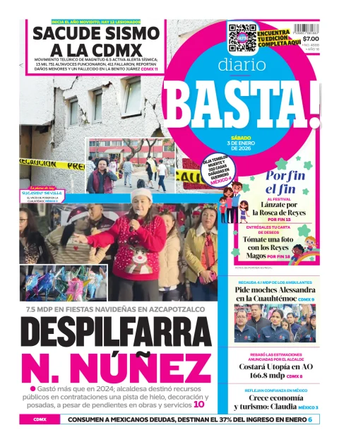 Portada de Basta! (portada)