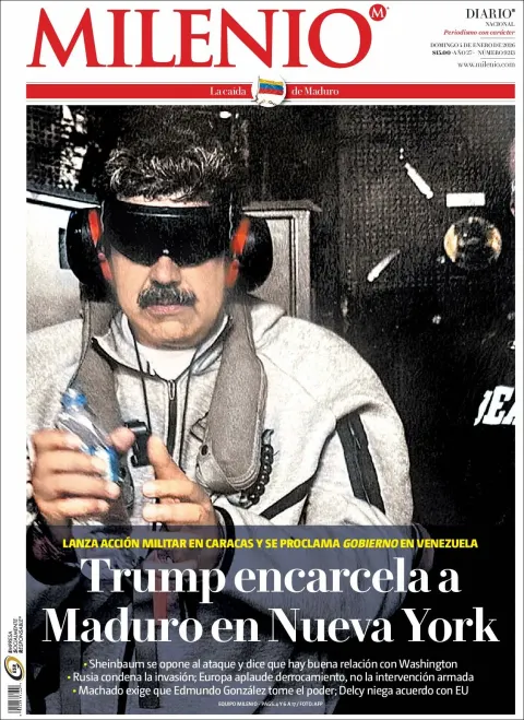 Portada de Milenio