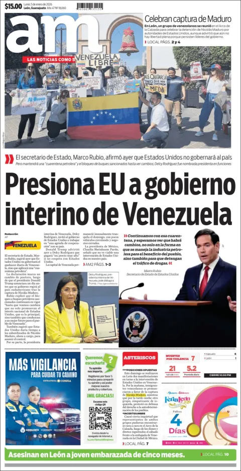 Portada de Am Corredor Industrial del lunes, 5 de enero de 2026