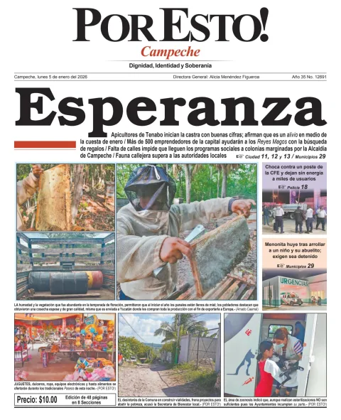 Portada de Por Esto (campeche)