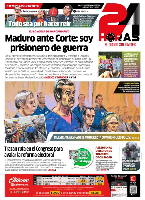 Portada de 24 Horas