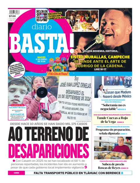 Portada de Basta! (portada)