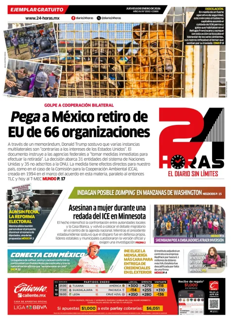 Portada de 24 Horas