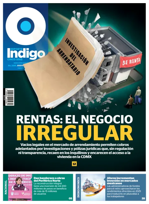 Portada de Reporte Indigo Guadalajara del jueves, 8 de enero de 2026