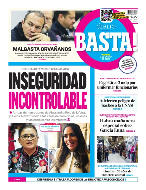 Portada de Basta! (portada)