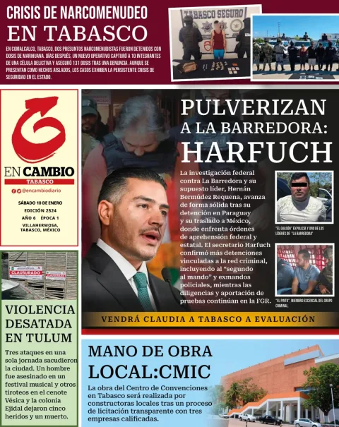 Portada de En Cambio - Tabasco (contraportada)