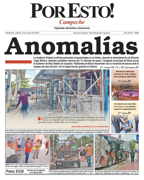 Portada de Por Esto (campeche)