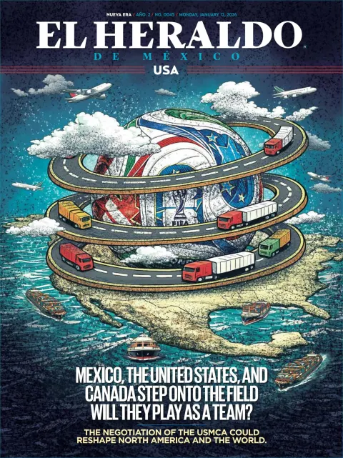 Portada de El Heraldo USA del 2026-01-12