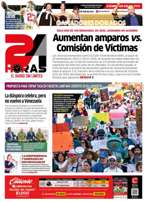 Portada de 24 Horas