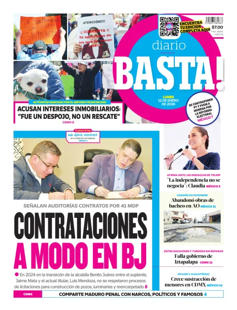 Portada de Basta! (portada)