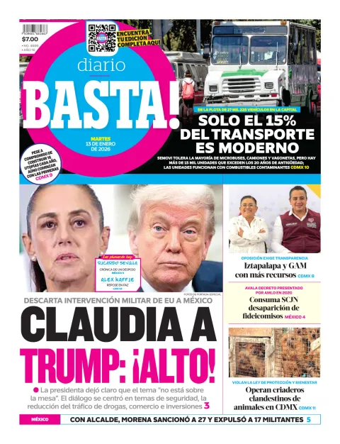Portada de Basta! (portada)