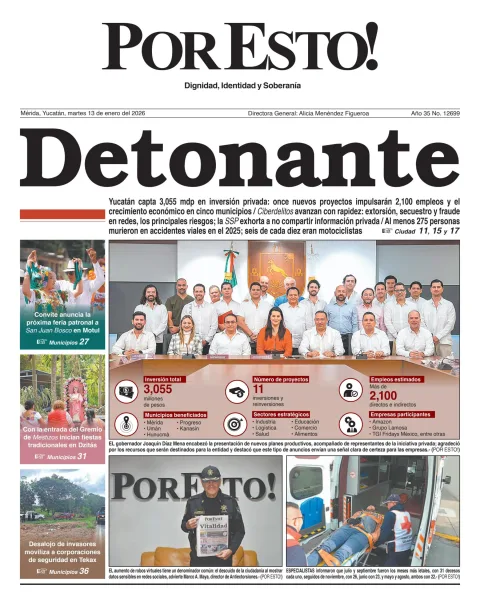 Portada de Por Esto (merida, Yucatan)