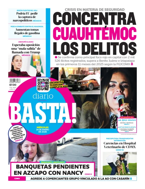 Portada de Basta! (portada)
