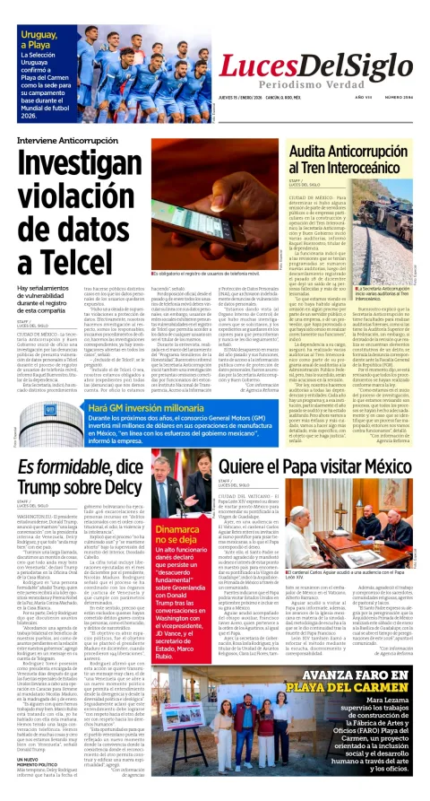 Portada de Luces del Siglo