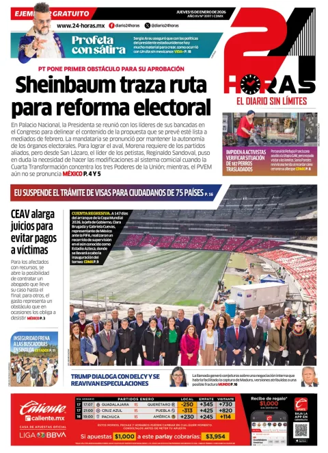 Portada de 24 Horas