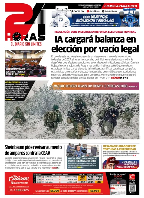 Portada de 24 Horas