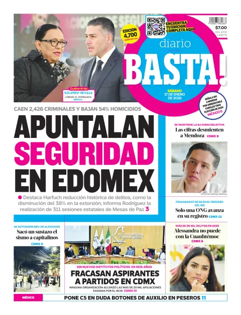 Portada de Basta! (portada)