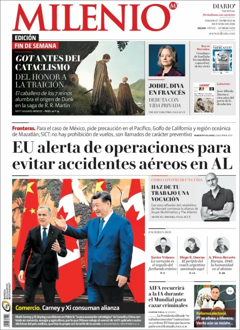 Portada de Milenio