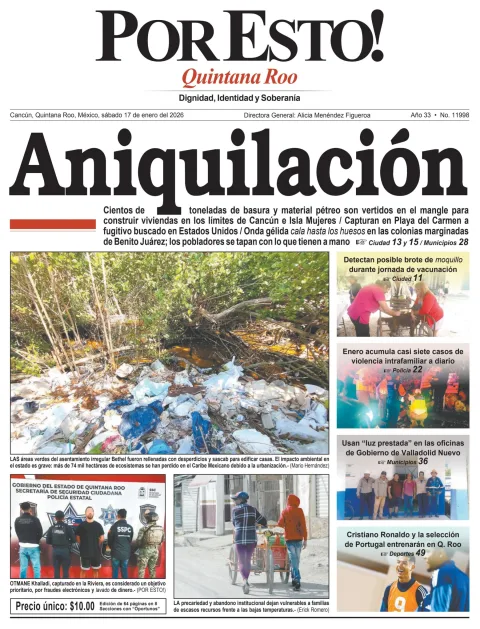 Portada de Por Esto (quintana Roo Cancun)