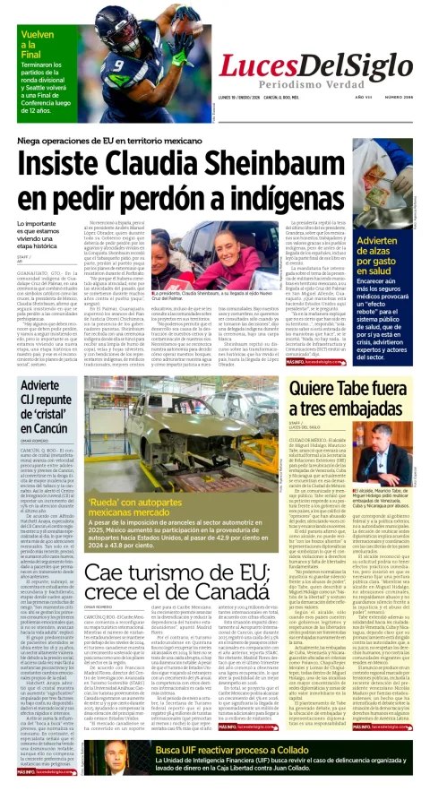 Portada de Luces del Siglo