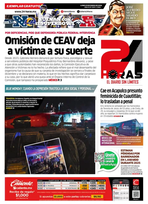 Portada de 24 Horas