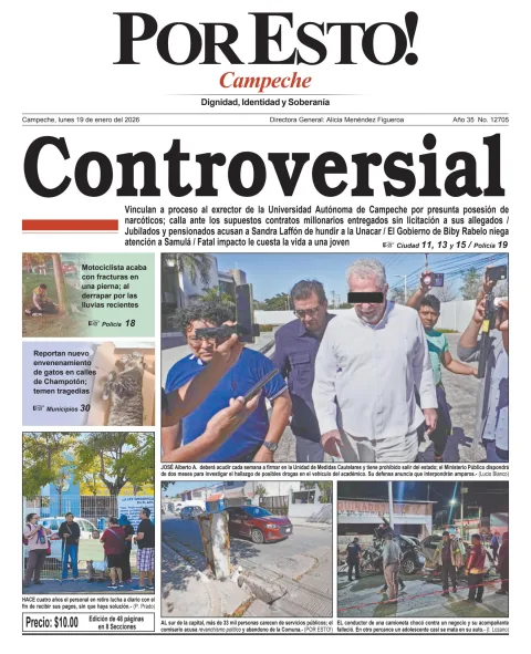 Portada de Por Esto (campeche)