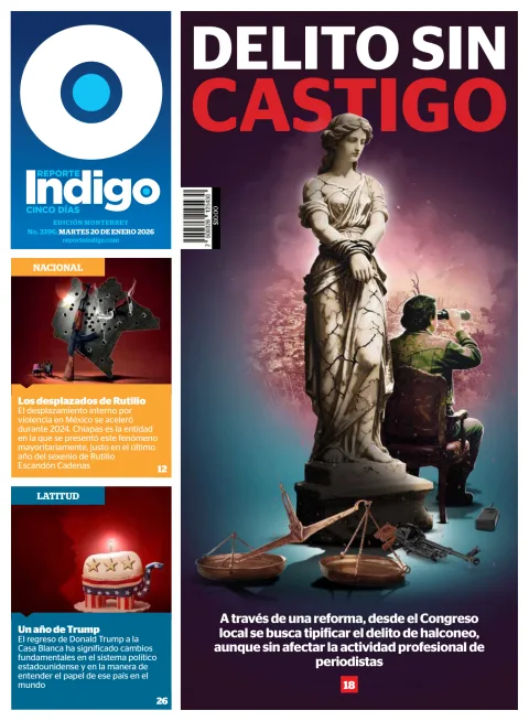 Portada de Reporte Indigo Monterrey del martes, 20 de enero de 2026
