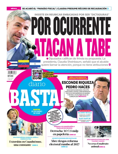 Portada de Basta! (portada)