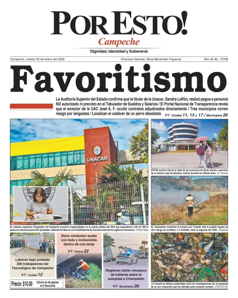 Portada de Por Esto (campeche)