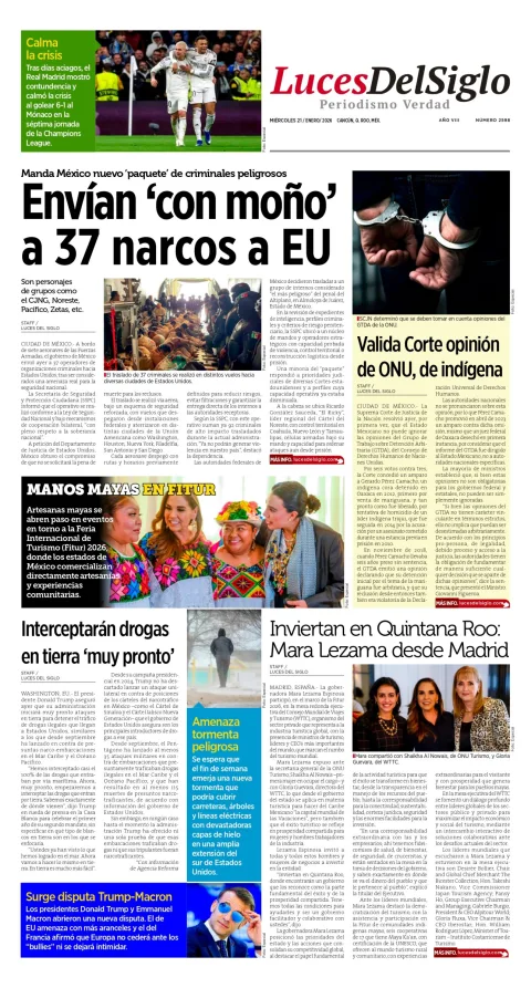 Portada de Luces del Siglo