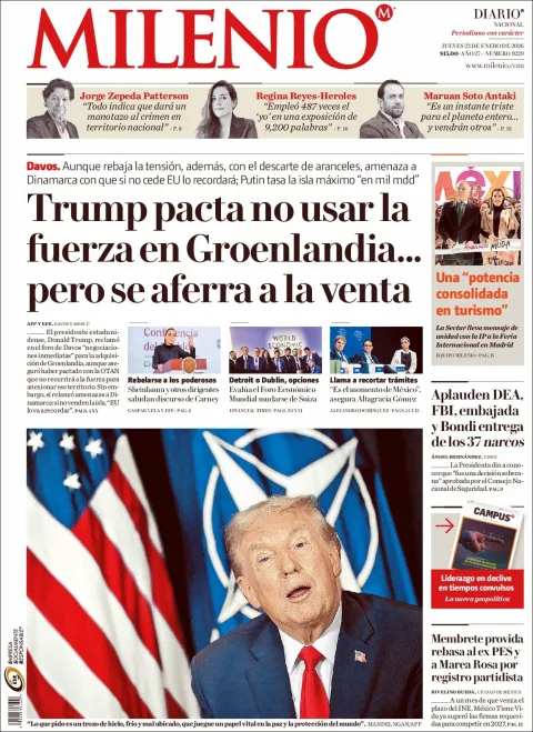 Portada de Milenio