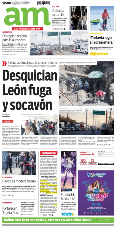 Portada de Am Corredor Industrial del jueves, 22 de enero de 2026