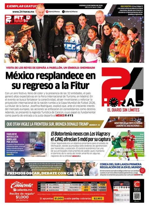Portada de 24 Horas