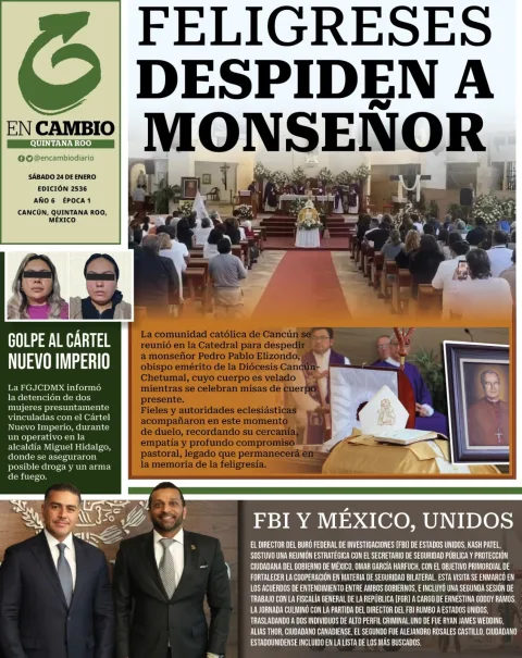 Portada de En Cambio - Quintana Roo (contraportada)